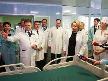 Валентина Матвиенко и Игорь Комаров посетили социальные объекты Мордовии