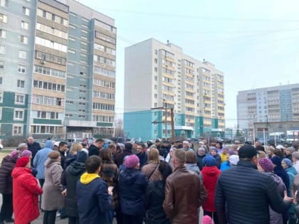 «Количество собравшихся уже является доказательством необходимости возврата прежнего маршрута движения!»