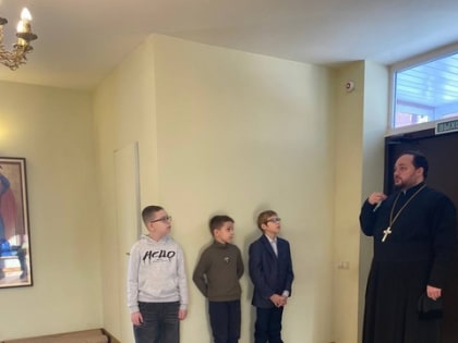 Воспитанники Воскресной школы 