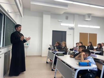 Занятие в лицее ядерных технологий в Димитровграде