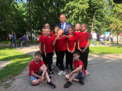 В ульяновском парке «Прибрежный» отмечают День защиты детей