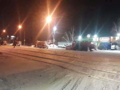 За смену ульяновские дорожники использовали 191 тонну противогололёдных материалов