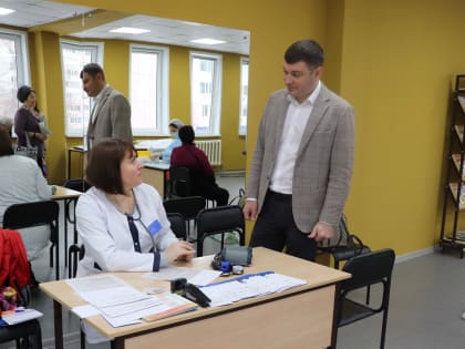 Акцию «Доктор рядом» в округе депутата Городской Думы Полины Гонашилиной посетило более 50 человек