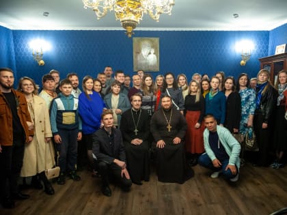 Прошла встреча православной молодежи с протоиереем Петром Гурьяновым