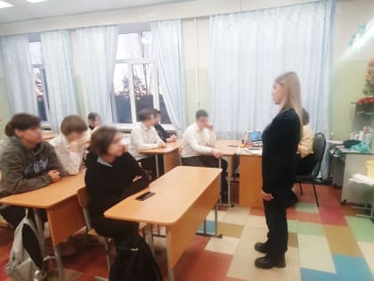 Сотрудники ИК-3 УФСИН России по Ульяновской области провели агитационную работу со старшеклассниками