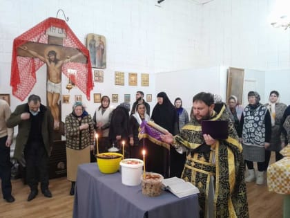 Литургия Преждеосвященных Даров в Новомалыклинском храме