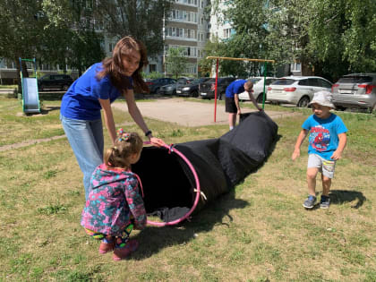Более восьми тысяч юных ульяновцев стали участниками проекта «Лето во дворах»