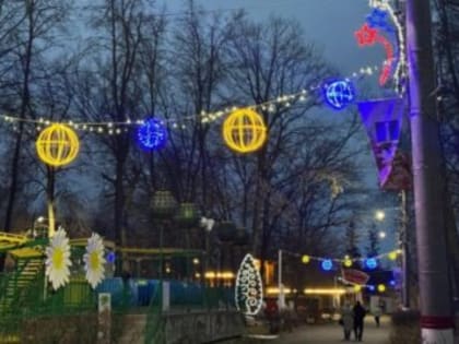 Город преображается к Новому году