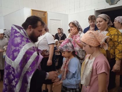 Соборование в храме Новой Малыклы