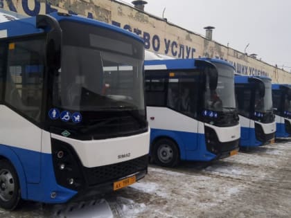 Парк ульяновского ПАТП-1 пополнился десятью новыми автобусами