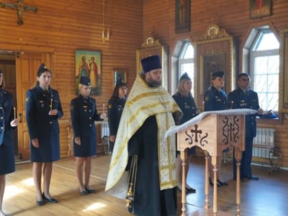 В Храме Всех Святых состоялась панихида по сотрудникам уголовно-исполнительной системы