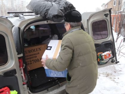 В Ульяновске продолжают действовать пункты приема гуманитарной помощи для мобилизованных