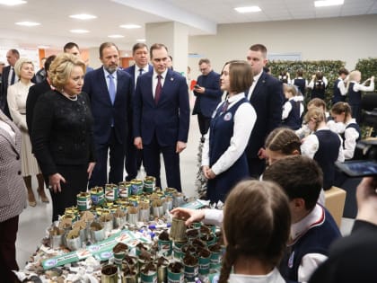 Валентина Матвиенко и Игорь Комаров посетили социальные объекты Мордовии