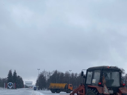 Ночью с центральных улиц Ульяновска будут вывозить снег