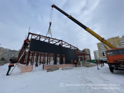 Строительство Центра борьбы в областном центре ведётся с опережением графика