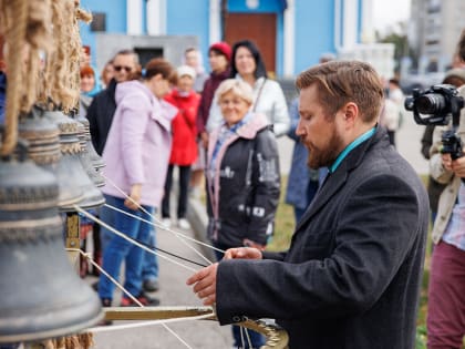 На территории Спасо-Вознесенского собора состоялся II межрегиональный фестиваль колокольного звона