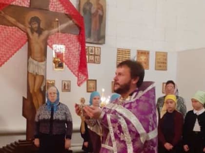 Праздник Воздвижения Креста Господня в Новой Малыкле