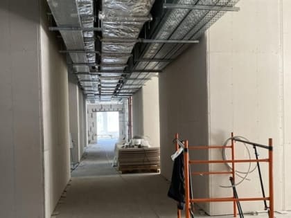 В Ульяновске продолжается строительство детского инфекционного корпуса