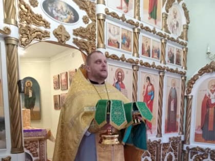 День памяти блаженной Ксении Петербургской в храме Живоначальной Троицы с. Слобода-Выходцево