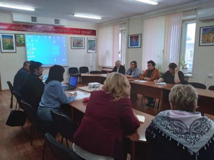 Заседание методического объединения учителей в Мелекесском районе