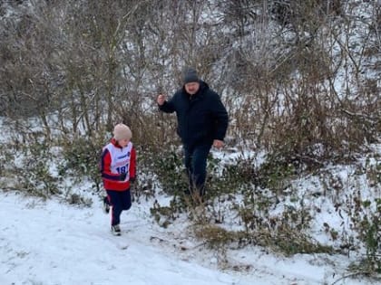 Наша Юля покорила карсунскую гору