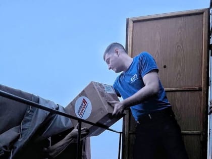 Именному батальону «Симбирск» — баня, «Свияге» — запчасти для автомобилей: гумпомощь из Ульяновска доставлена!