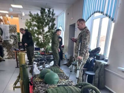 Участие в волонтерской выставке в с. Сабакаево