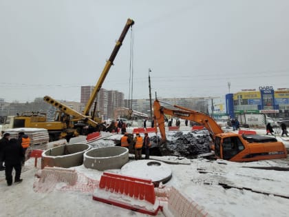 «Ульяновскводоканал» завершил обновление канализационного коллектора на Рябикова