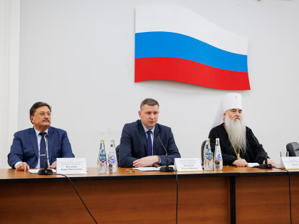 Митрополит Лонгин встретился с руководством и сотрудниками УМВД России по Ульяновской области