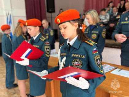 Ульяновские школьники пополнили ряды кадетов