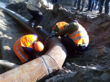 В районе ульяновского посёлка Туть строят капитальный водопровод