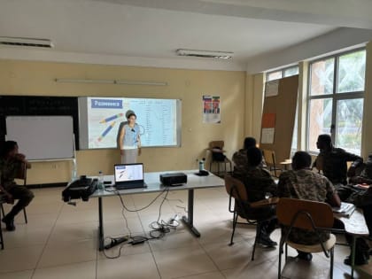 В Центре открытого образования УлГПУ в Эфиопии провели мероприятие ко Дню русского языка