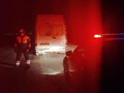 Сотрудники ульяновской Госавтоинспекции помогли пассажирам сломавшегося в мороз автобуса