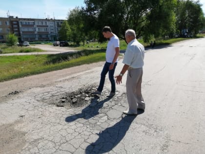 Общественный контроль ремонта дорог продолжается