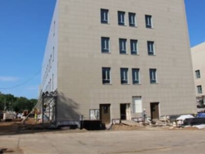 Готовность нового детского инфекционного корпуса в Заволжье оценили в 75%