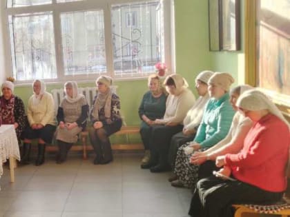 Приходское собрание в храме блаженного Андрея