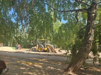 Новая спортивная площадка для жителей города