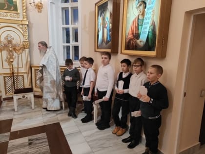 Воспитанники Воскресной школы 
