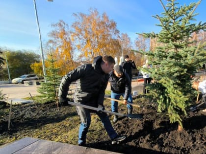Благоустройство Площади 30-летия Победы в Ульяновске