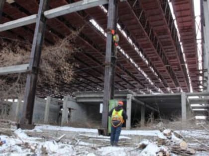 В мэрии рассказали, как в Ульяновске идёт строительство соцобъектов и демонтаж аварийного манежа