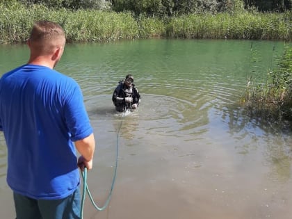 На Центральном пляже Ульяновска спасли утопающего