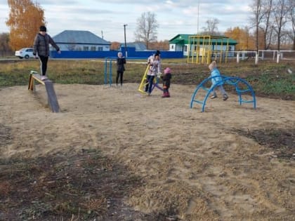 В Крутояре Ульяновской области благоустраивают парк