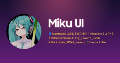 Miku UI