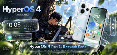 Project berserker hyperos 4 port from xiaomi 17T