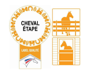 Label Cheval Étape