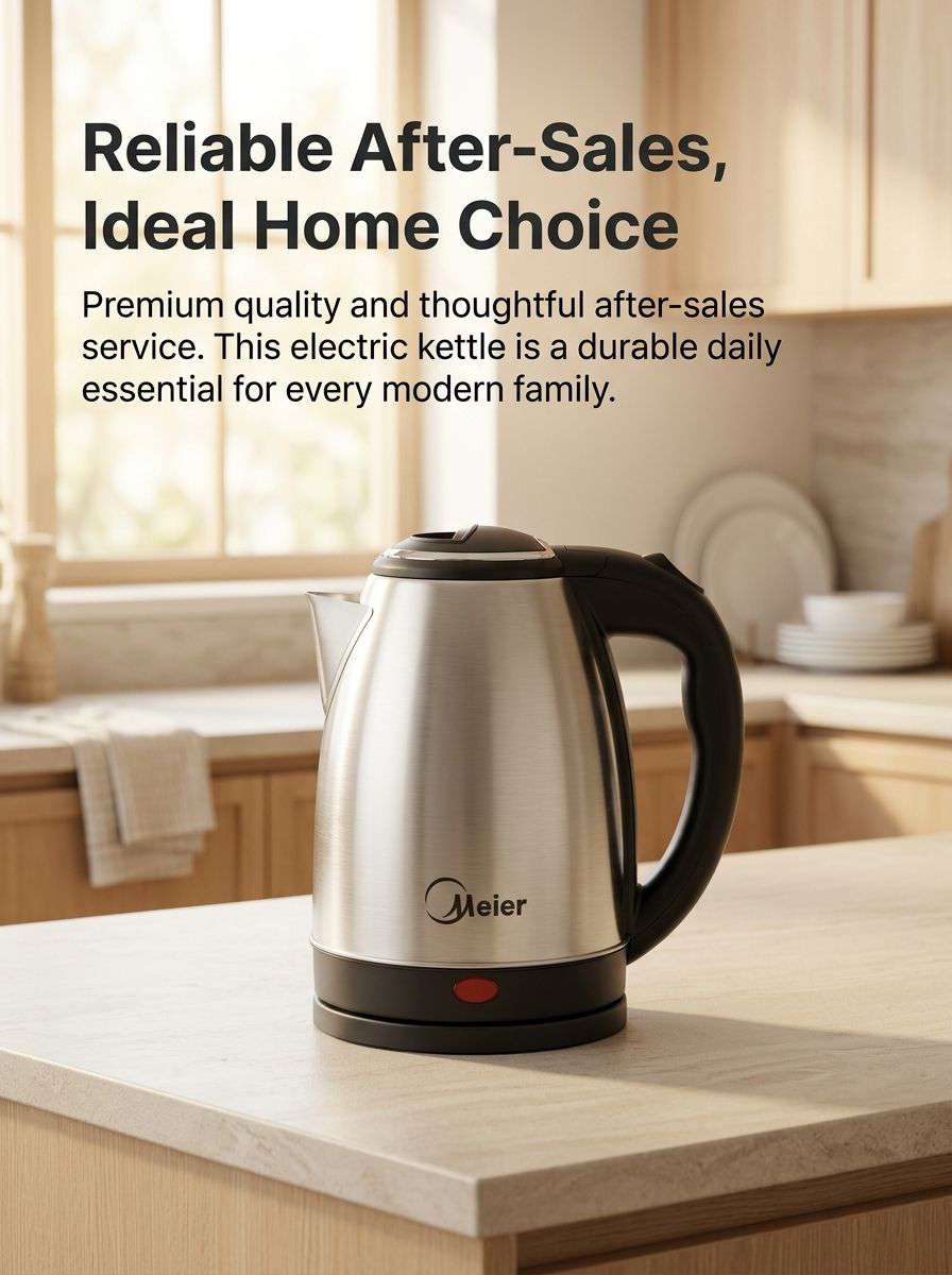 1.8L Stainless Steel Electric Kettle