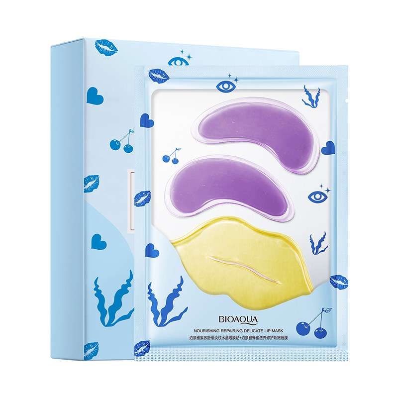 Bioaqua Nourishing Repair Eyes and Lips Mask Set
