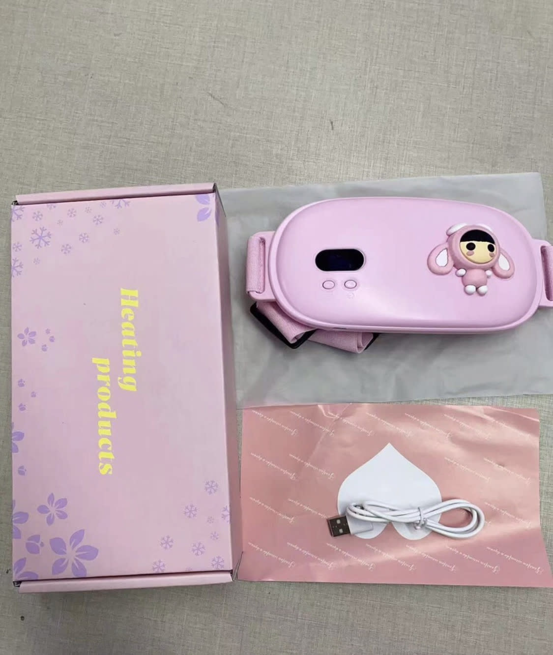 HEATING AND MASSAGE PAD