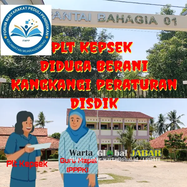 Diduga Plt Kepsek SDN Pantai Bahagia 01 Menyalagunakan Wewenang dan Kangkangi Aturan Disdik
