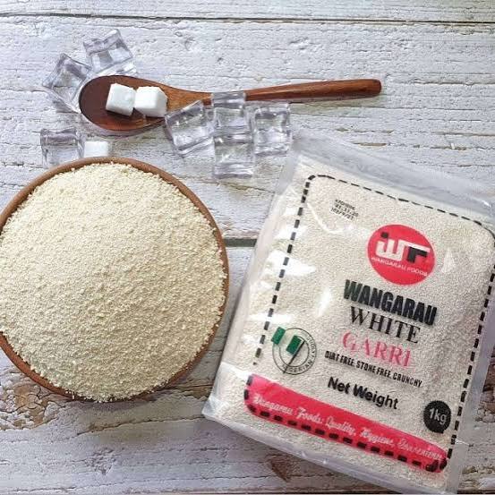 Cassava Flour (Garri, White) - 1kg